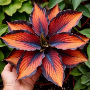 Хоста Голден Аура купить по цене от 384р. в интернет-магазине «Посадика» с доставкой почтой в в Марксе и по всей России – [изображение №1].