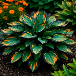 Хоста Бархатный Полог купить по цене от 560р. в интернет-магазине «Посадика» с доставкой почтой в в Марксе и по всей России – [изображение №1].